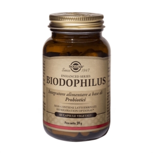 Solgar Biodophilus Integratore Alimentare 60 Capsule Vegetali