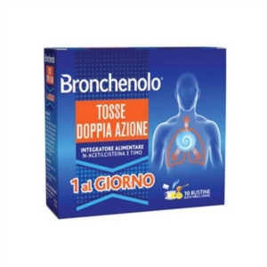 Bronchenolo Tosse Doppia Azione Integratore Alimentare 10 Bustine