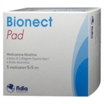 Fidia Bionect Pad Medicazioni con Acido Ialuronico 5 X 5 Cm