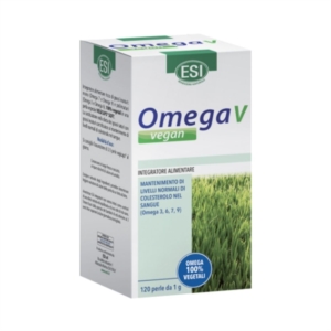 Esi Omegactive Vegan Integratore per il Controllo del Colesterolo 120 Perle