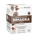Promopharma Dimagra Protein Cioccolato Polvere Solubile 10 Buste