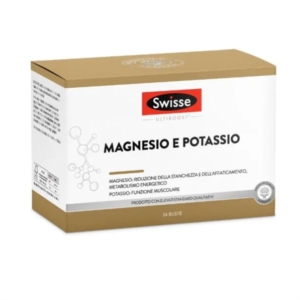 Swisse Magnesio e Potassio Energia Fisica Mentale Integratore Alimentare 24Buste