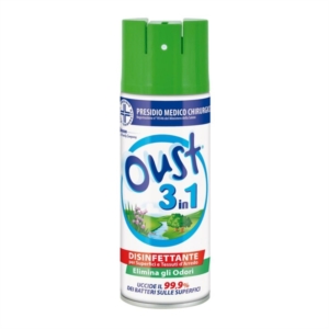 Oust 3 In 1 Disinfettante Per Superfici E Tessuti D'arredo 400 ml
