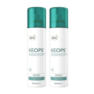 Roc Keops Deodorante Spray Fresh Senza Profumo 2 X 100 ml