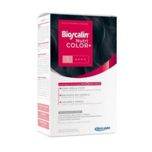 Bioscalin Nutricolor Plus Colorazione Permanente Tintura n. 1 Nero