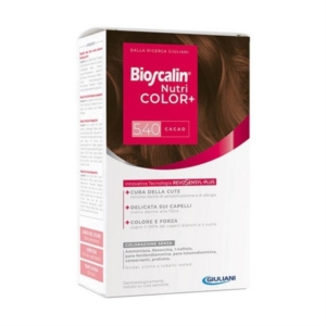 Bioscalin Nutricolor Plus Colorazione Permanente Tintura n.5,40 Cacao