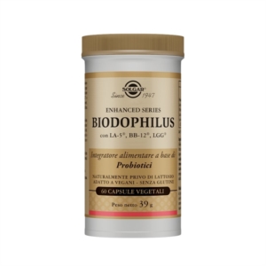 Solgar Biodophilus Integratore per la Flora Intestinale 60 Capsule Vegetali