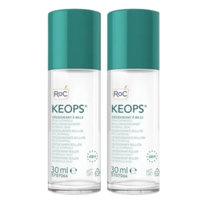 Roc Keops Deodorante Roll-On Sensitive Pelle Normale 2x30ml
