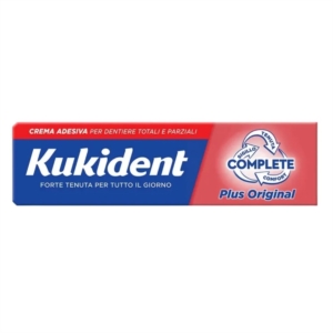 Kukident Complete Plus Original Crema Adesiva per Dentiere 40g