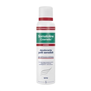 Somatoline Cosmetic Deodorante Uomo Spray per Pelli Sensibili 150 ml