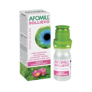 Afomill Sollievo Gocce Oculari con Acido Ialuronico 10 ml