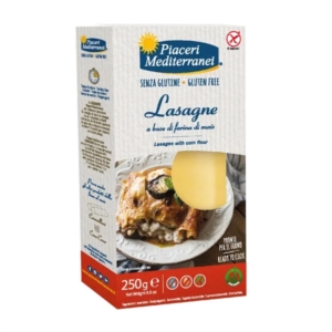 Piaceri Mediterranei Lasagne a Base do Farina di Mais Senza Glutine 250g