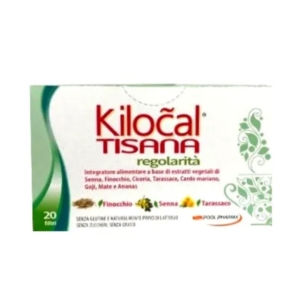 Kilocal Tisana Regolarita' per la Funzione Digestiva 20 Filtri