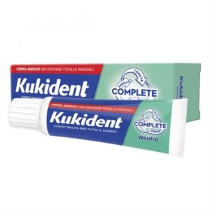 Kukident Complete Neutro Crema Adesiva Protettiva per Protesi Dentarie 47 g
