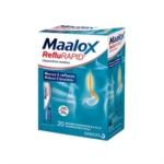 Maalox RefluRAPID Blocca il Reflusso Gastrico e il Bruciore 20 Bustine
