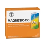 Unifarco Magnesio 450 Integratore Alimentare Contro la Stanchezza 20 Bustine