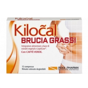 Kilocal Brucia Grassi Integratore per il Controllo del Peso 15 Compresse