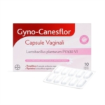 Gyno Canesflor 10 Capsule Vaginali per l Equilibrio della Flora Vaginale