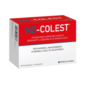 Specchiasol No-Colest Omegasol Integratore per il Colesterolo 40 Perle