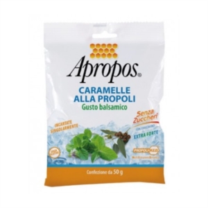 Apropos Caramelle Dure Propoli Gusto Balsamico 50 g