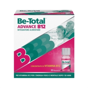 Be-Total Advance B12 Integratore Concentrato di Vitamina B12 30 Flaconcini