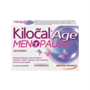 Kilocal Age Menopausa Integratore Alimentare Per La Menopausa 30 Compresse