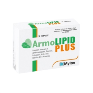 Armolipid Plus Integratore Alimentare Trigliceridi e Colesterolo 30 Compresse