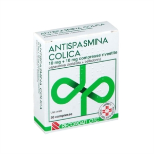 Antispasmina Colica 10 Mg + 10 Mg Compresse Rivestite 30 Compresse
