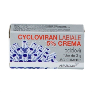 Cycloviran Labiale 5% Crema Tubo 2 G