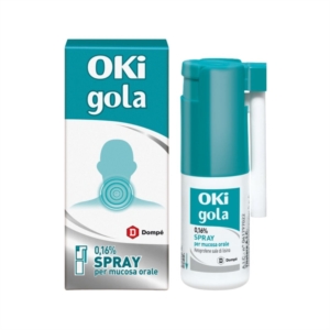 Oki Gola 0,16% Spray Per Mucosa Orale Flacone Da 15 Ml