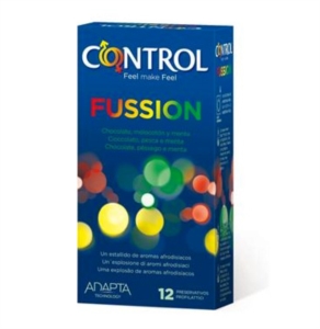 Control Linea Contraccezione Protezione 12 Profilattici Mix Adapta Fussion