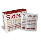 SiderAl Bimbi Ferro Liposomiale Linea Vitamine Minerali 20 Buste