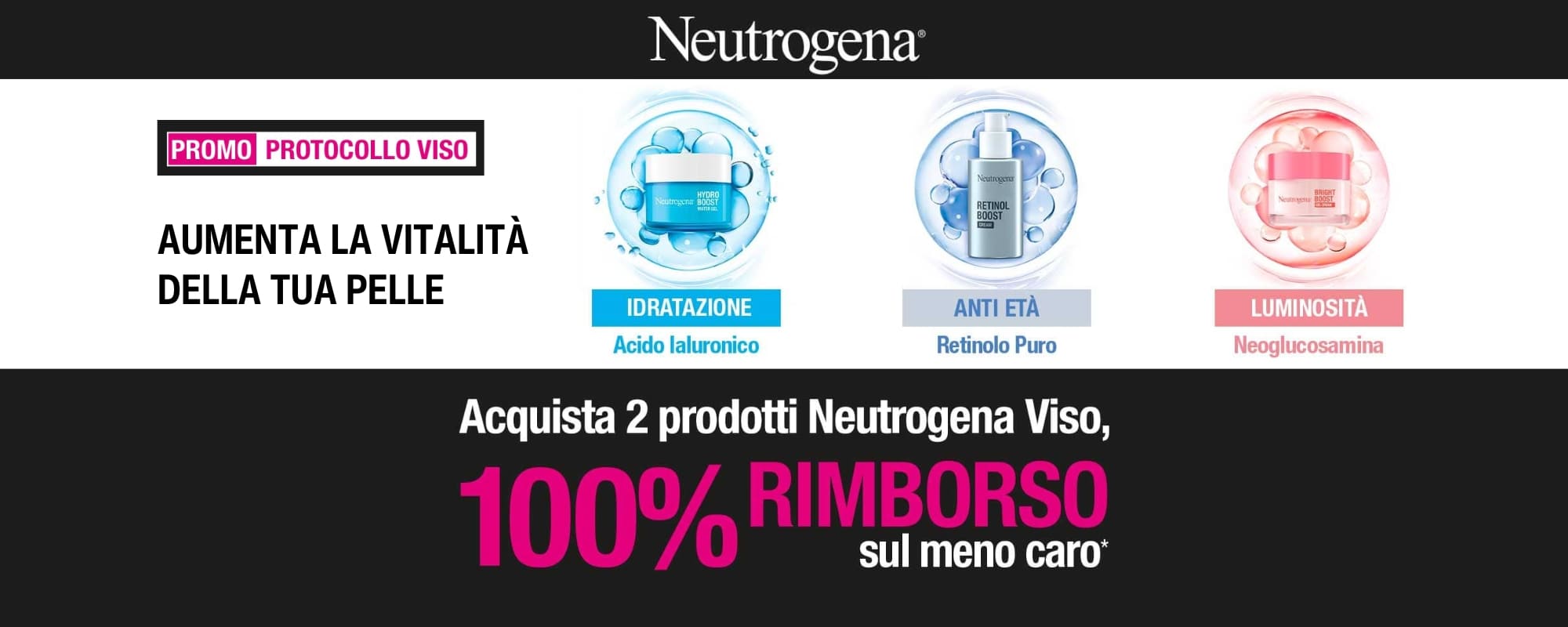 Neutrogena: Ottieni un rimborso del 100%