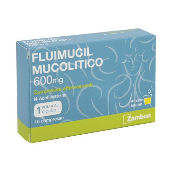 Fluimucil Mucol 10Cpr Eff600mg 
