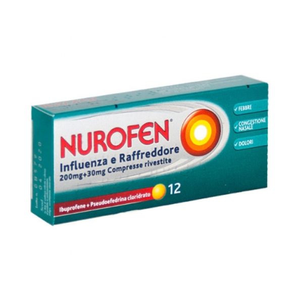 Nurofen Influenza Raffr 12Cpr 