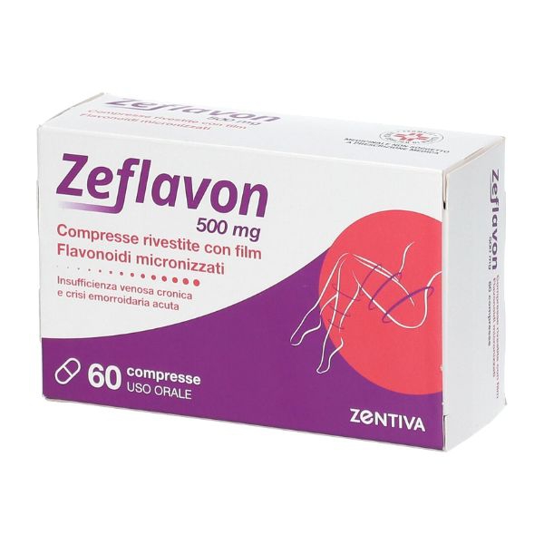 Zeflavon 60Cpr Riv 500Mg 