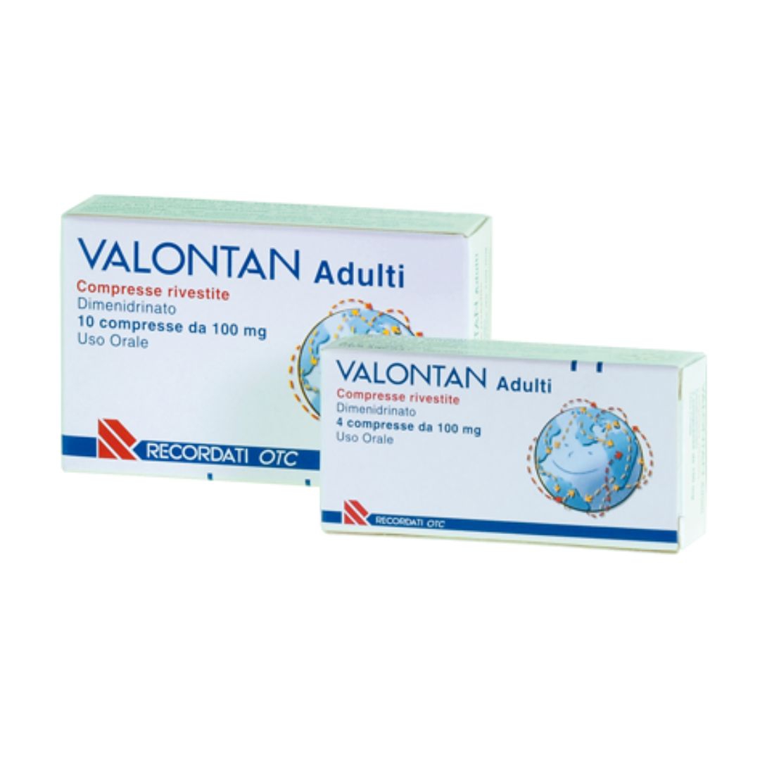 Recordati Valontan Recordati Valontan*4cpr riv 100mg