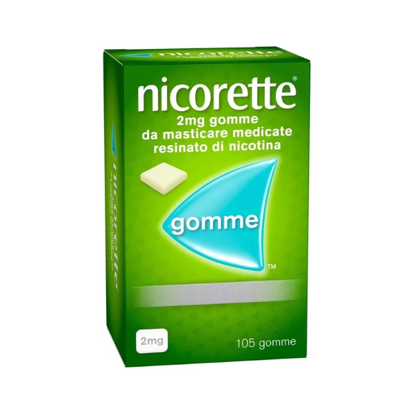  Nicorette 105 Gomme Masticabili Smettere di Fumare