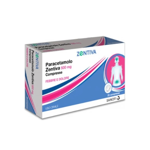 Zentiva Italia Paracetamolo Zen Zentiva Italia Paracetamolo zen*20cpr 500mg