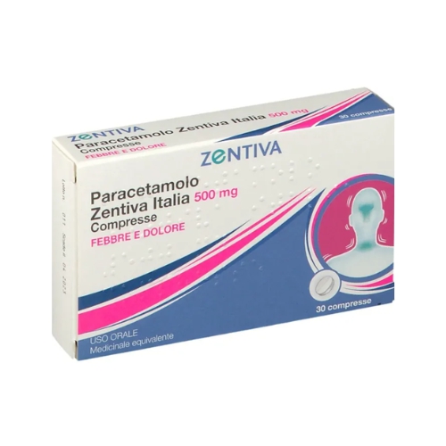 Zentiva Italia Paracetamolo Zen Zentiva Italia Paracetamolo zen*30cpr 500mg