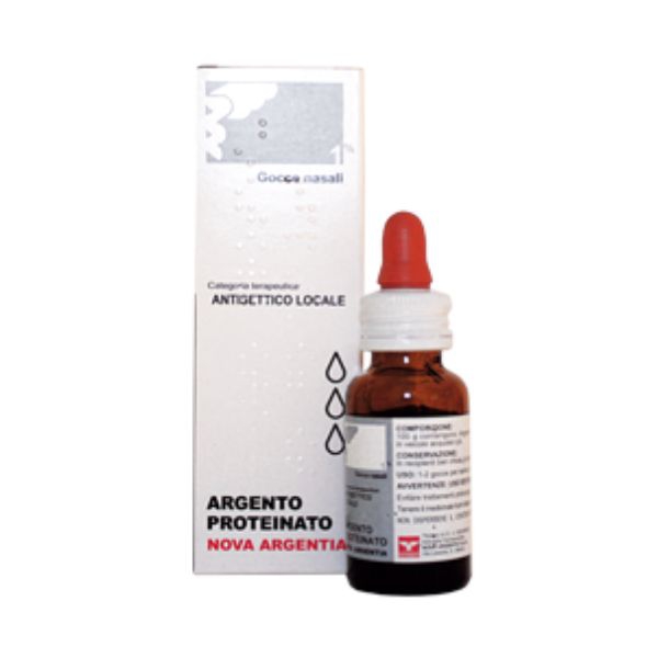 Nova Argentia  Ind. Farm Argento Proteinato Nova Argentia  Ind. Farm Argento proteinato*1% 10ml
