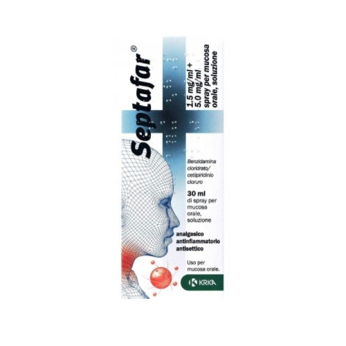 Krka Farmaceutici Milano Septafar Krka Farmaceutici Milano Septafar*spray 1fl 30ml 250er