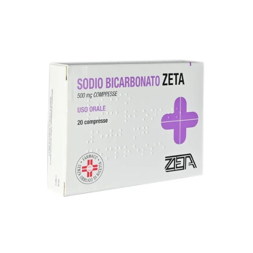 Zeta Farmaceutici Sodio Bicarb Zeta Farmaceutici Sodio bicarb*20cpr 500mg