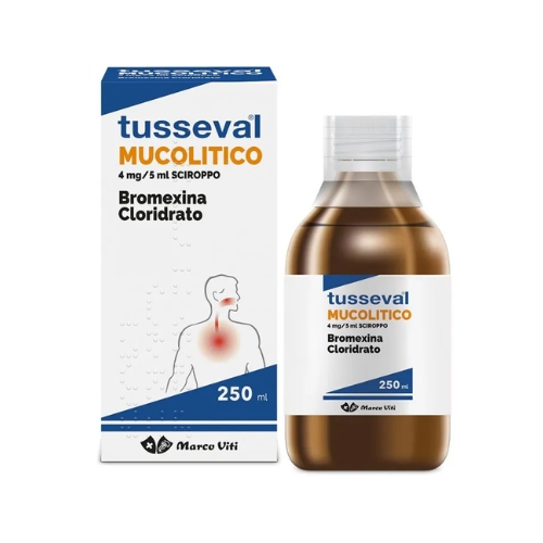 Marco Viti Farmaceutici Tusseval Mucolitico Marco Viti Farmaceutici Tusseval mucolitico*scir 250ml