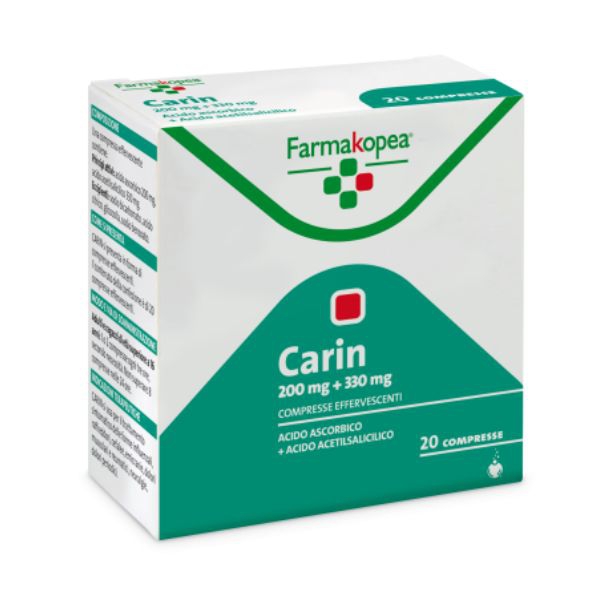 Farmakopea Carin Farmakopea Carin*20cpr eff 330mg+200mg