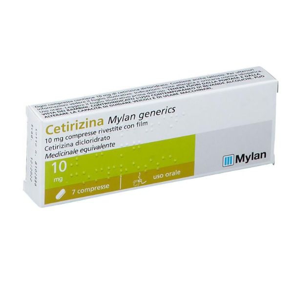 Mylan Cetirizina My Mylan Cetirizina my*7cpr riv 10mg