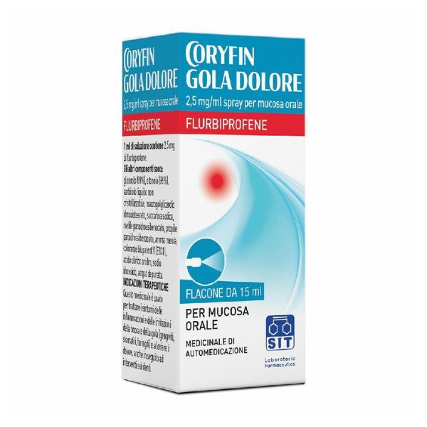 Sit Laboratorio Farmac. Coryfin Gola Dolore Sit Laboratorio Farmac. Coryfin gola dolore*spray 15ml