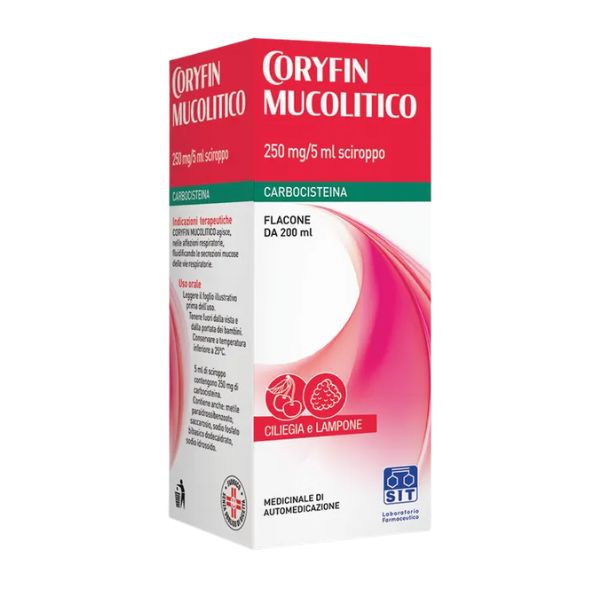 Sit Laboratorio Farmac. Coryfin Mucolitico Sit Laboratorio Farmac. Coryfin mucolitico*scir 200ml