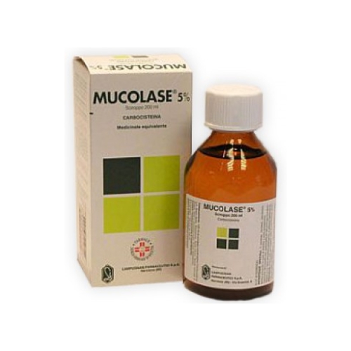 Lampugnani Farmaceutici Mucolase Lampugnani Farmaceutici Mucolase*scir 200ml 5%