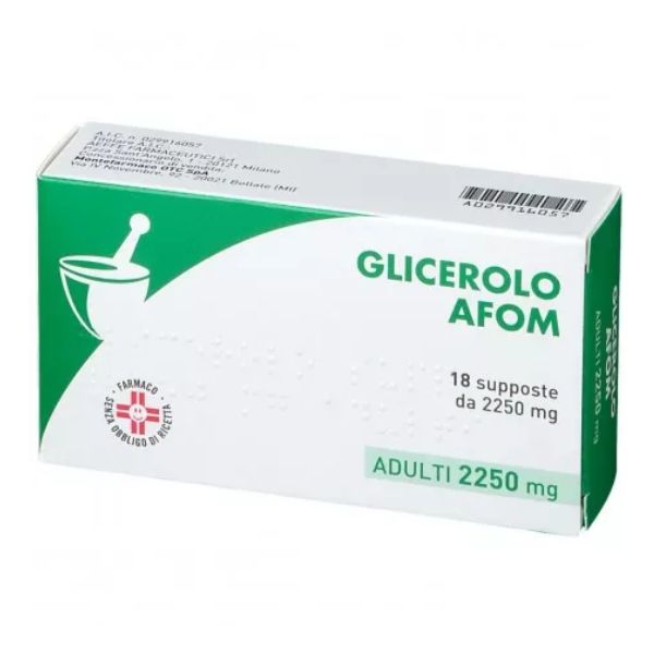 Aeffe Farmaceutici Glicerolo Afom Aeffe Farmaceutici Glicerolo afom*ad 18supp2250mg